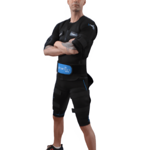 Front view of the official i-Motion EMS suit